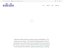 Tablet Screenshot of martinnathan.com